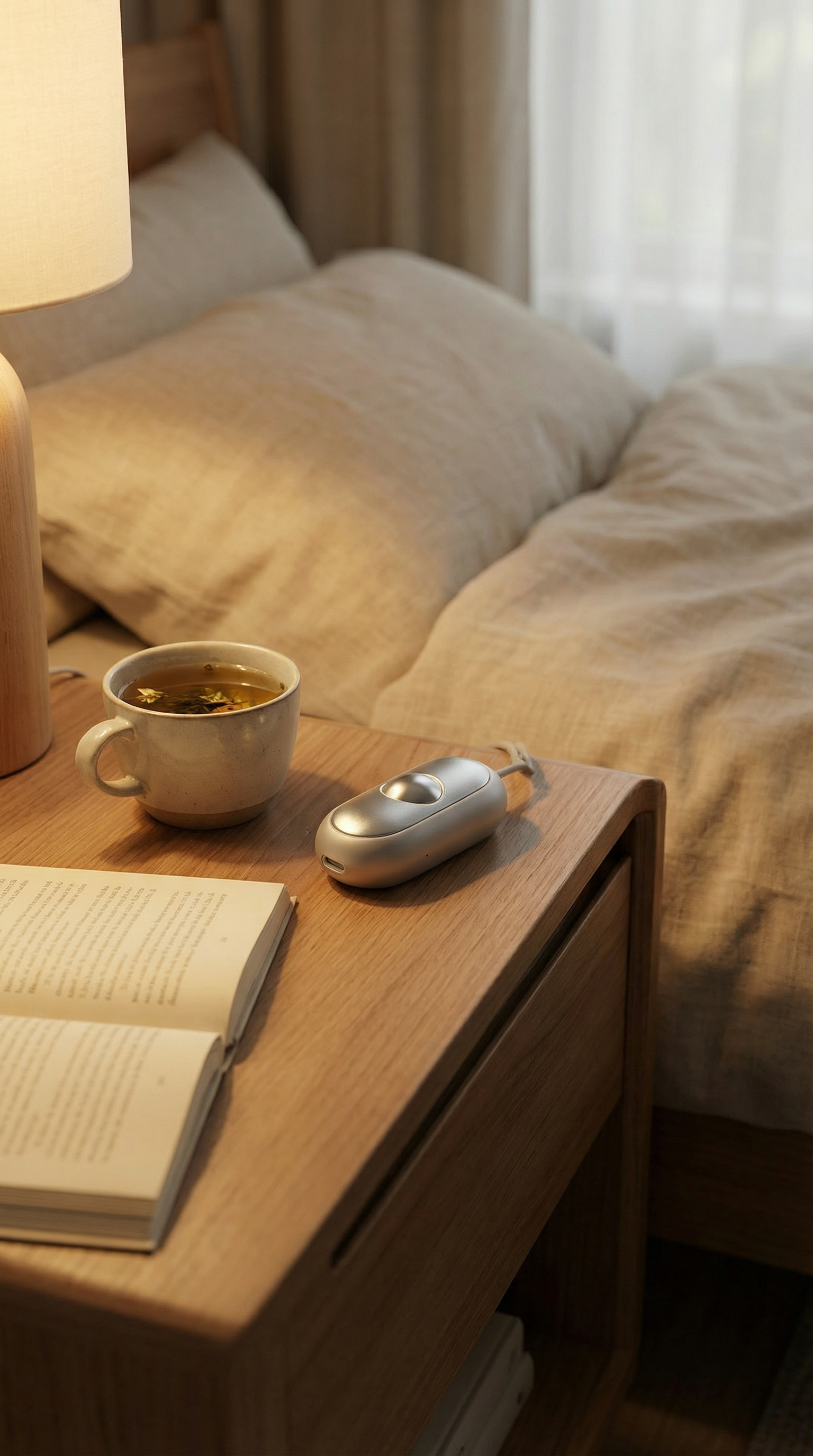 NURA™ - Le Galet Anti-Stress Intelligent